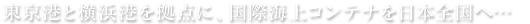 世界を、運ぶ。
